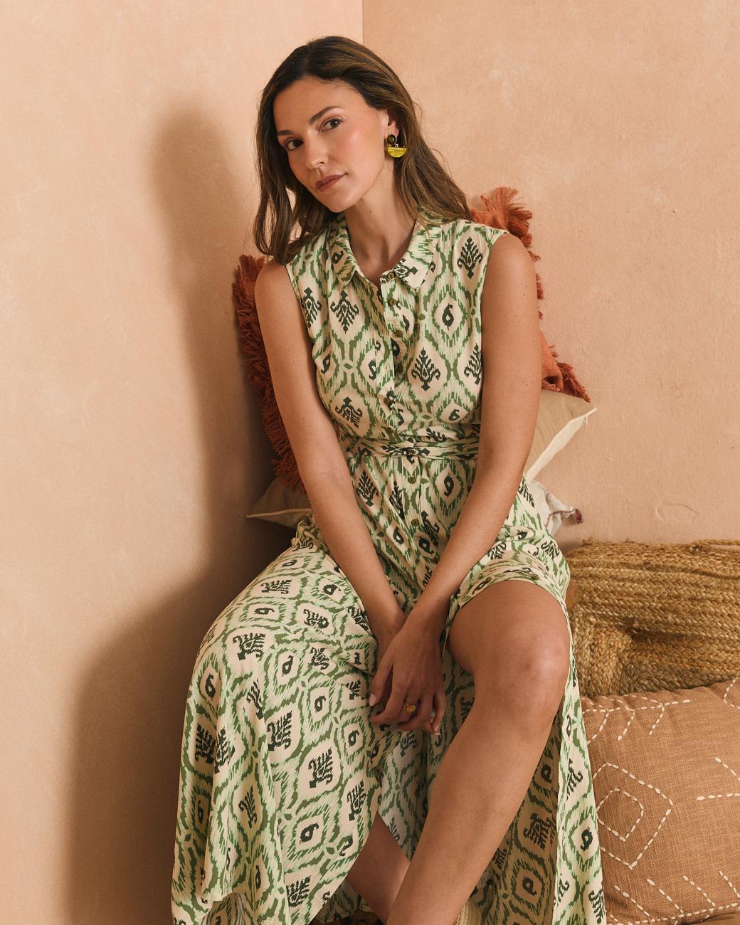 Vestido Geométrico Alba