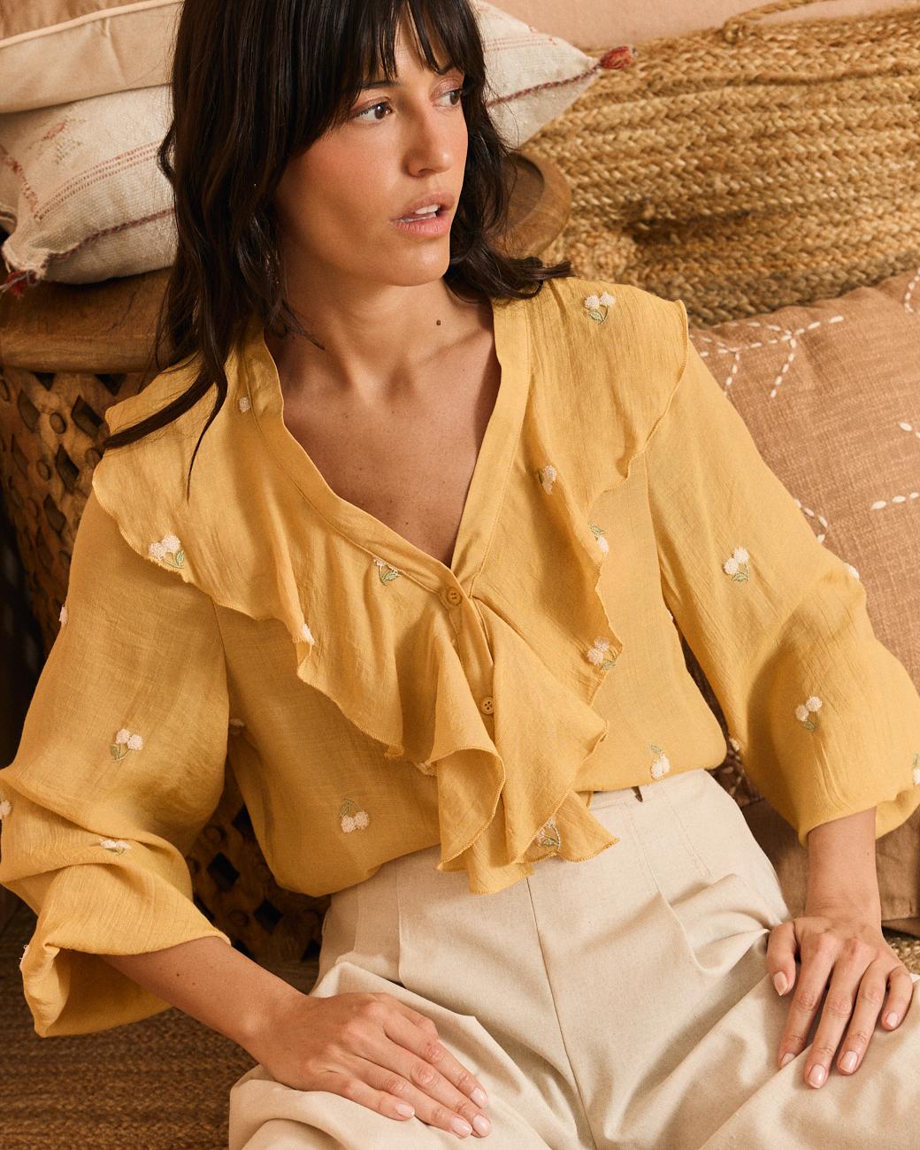 Mayca Ruffle Shirt