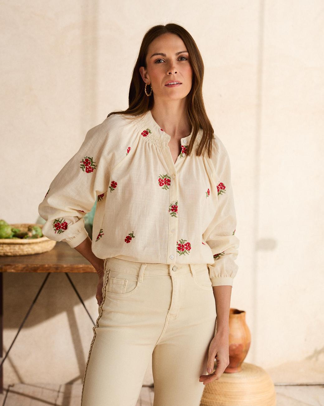 Antía Floral Shirt