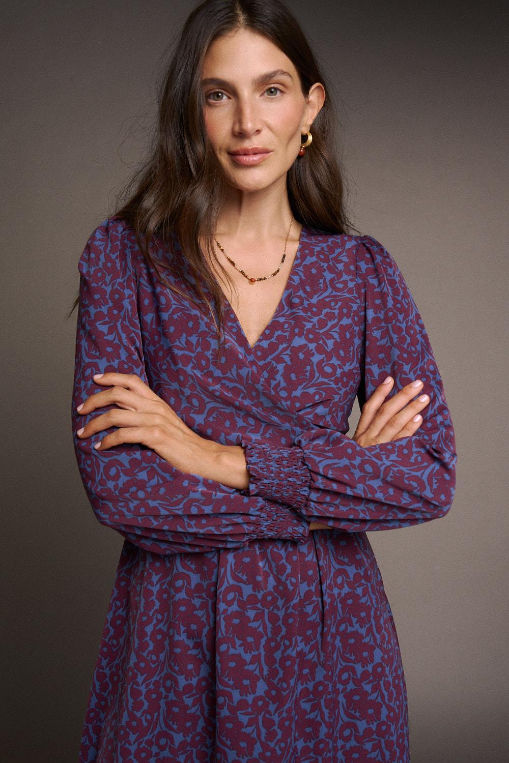 Robe portefeuille Salomé