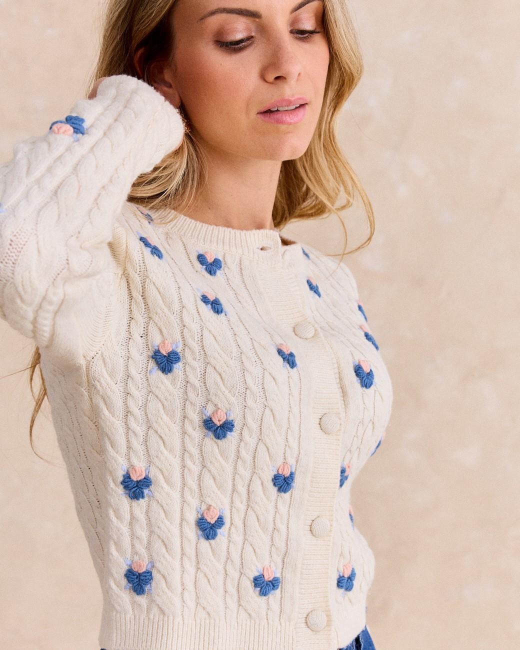 Cardigan Punto Pilpa