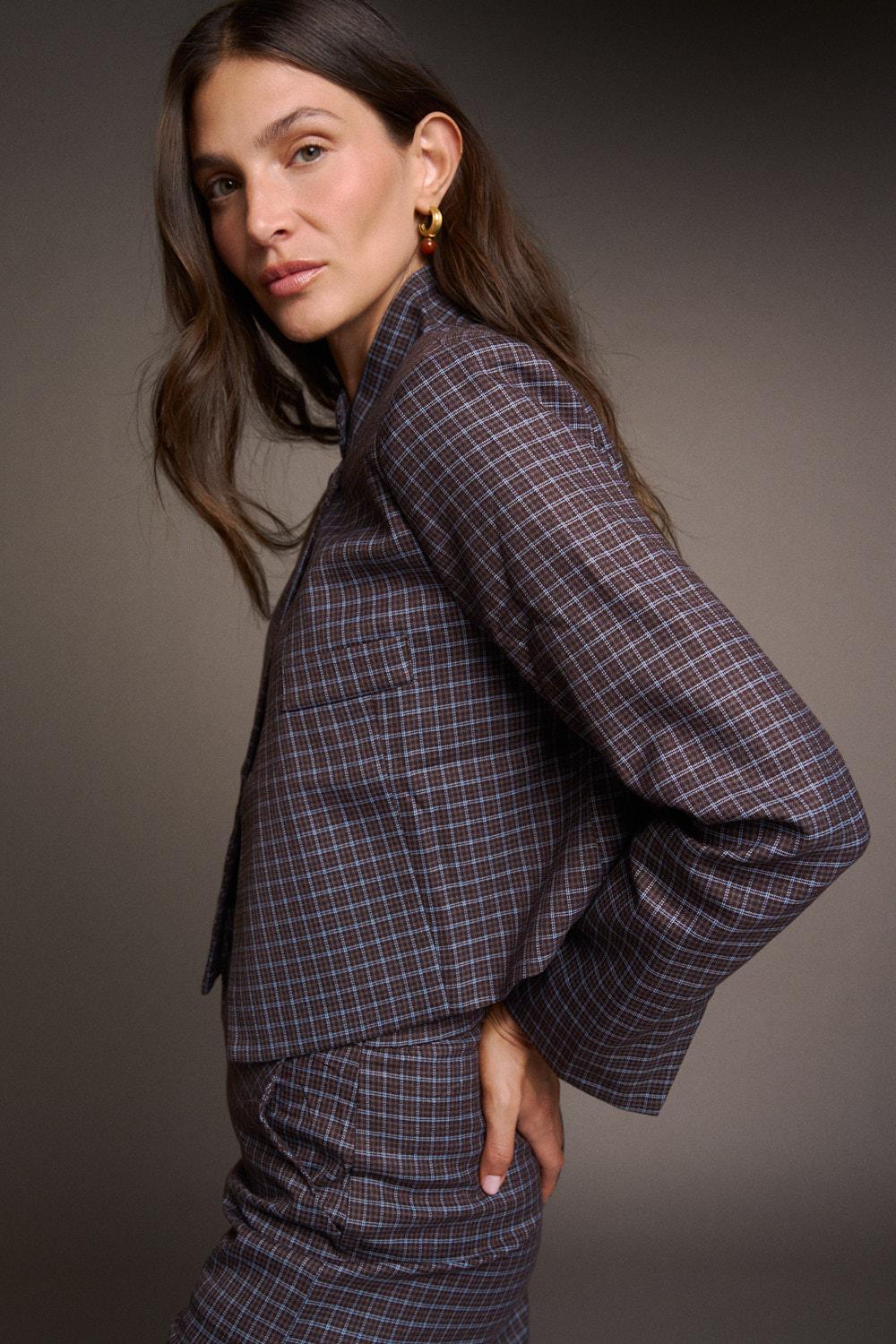 Chaqueta Cuadros Anaïs
