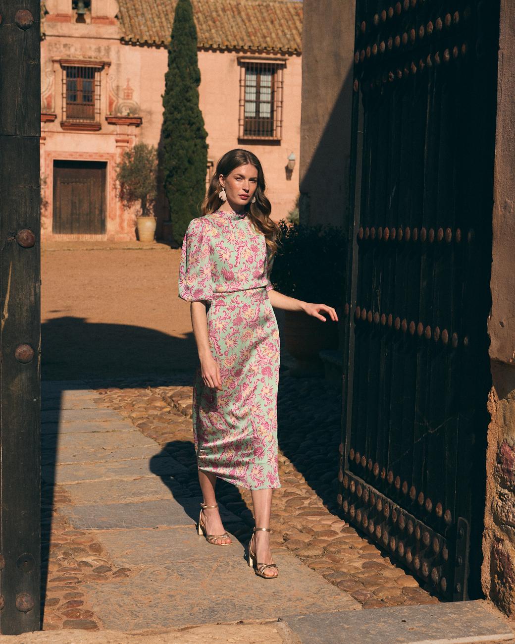 Robe imprimée Eliana