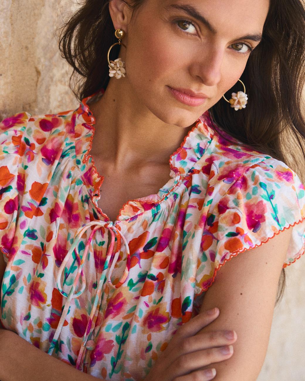Camisa Flores Agustina