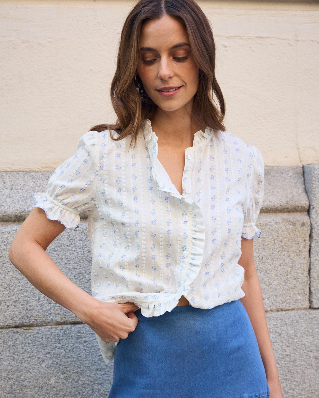 Camisa Flores Belu