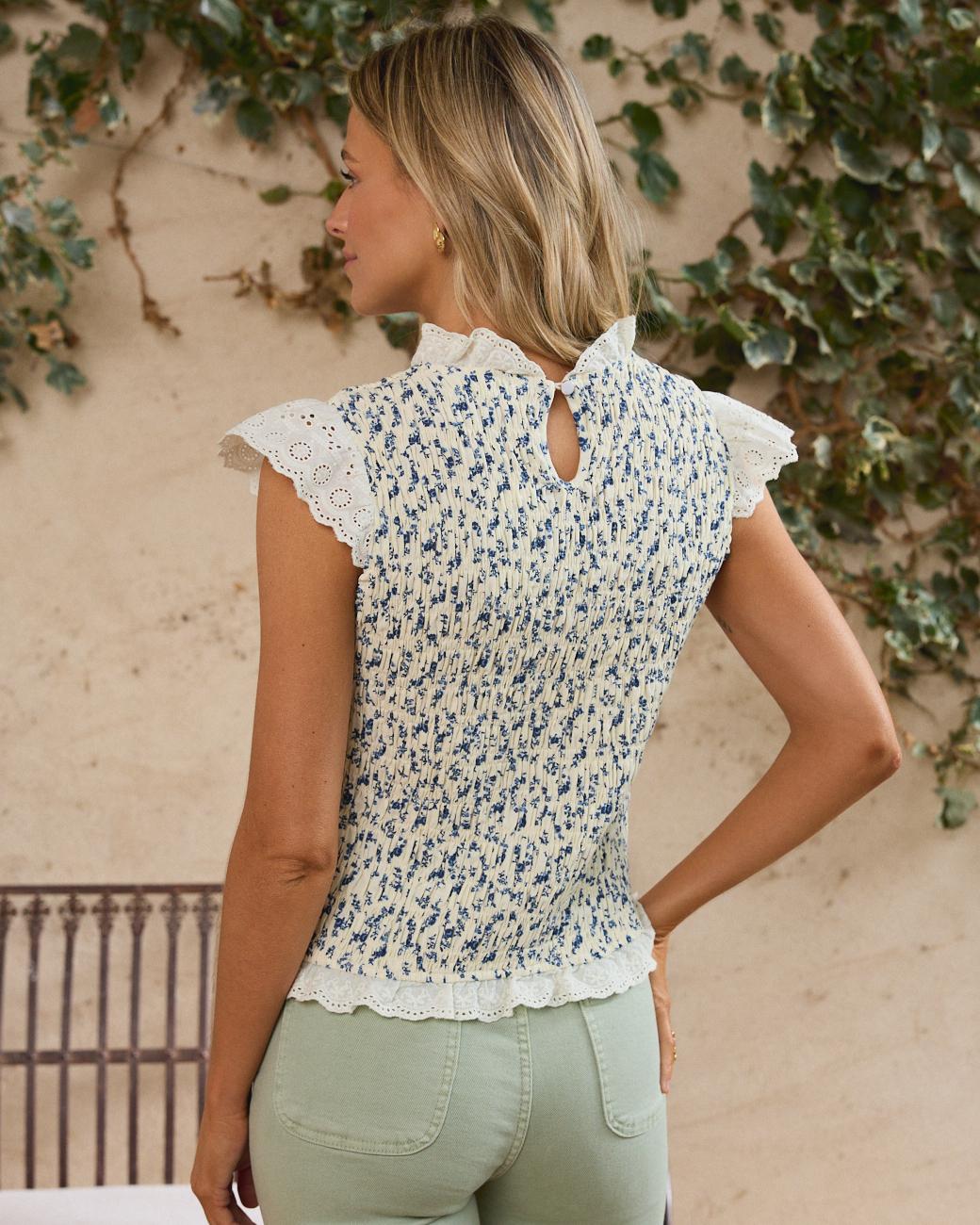 Top Fleuri Milena