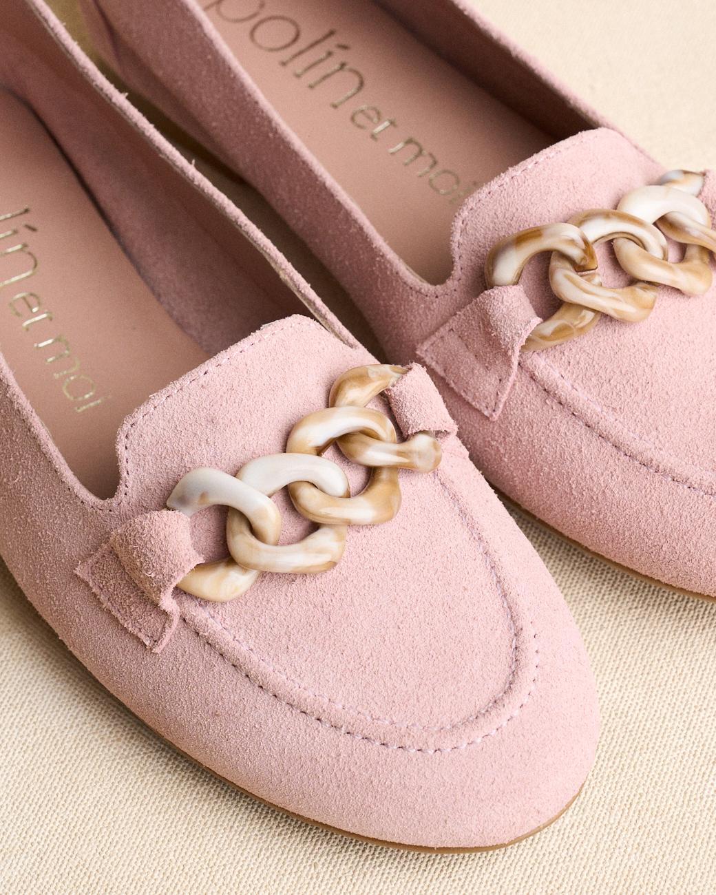Mocassin en suède Mara