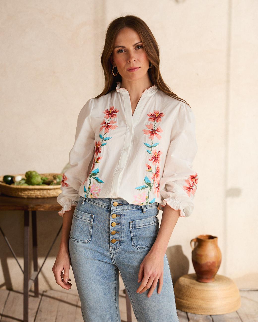 Fiona Embroidered Shirt