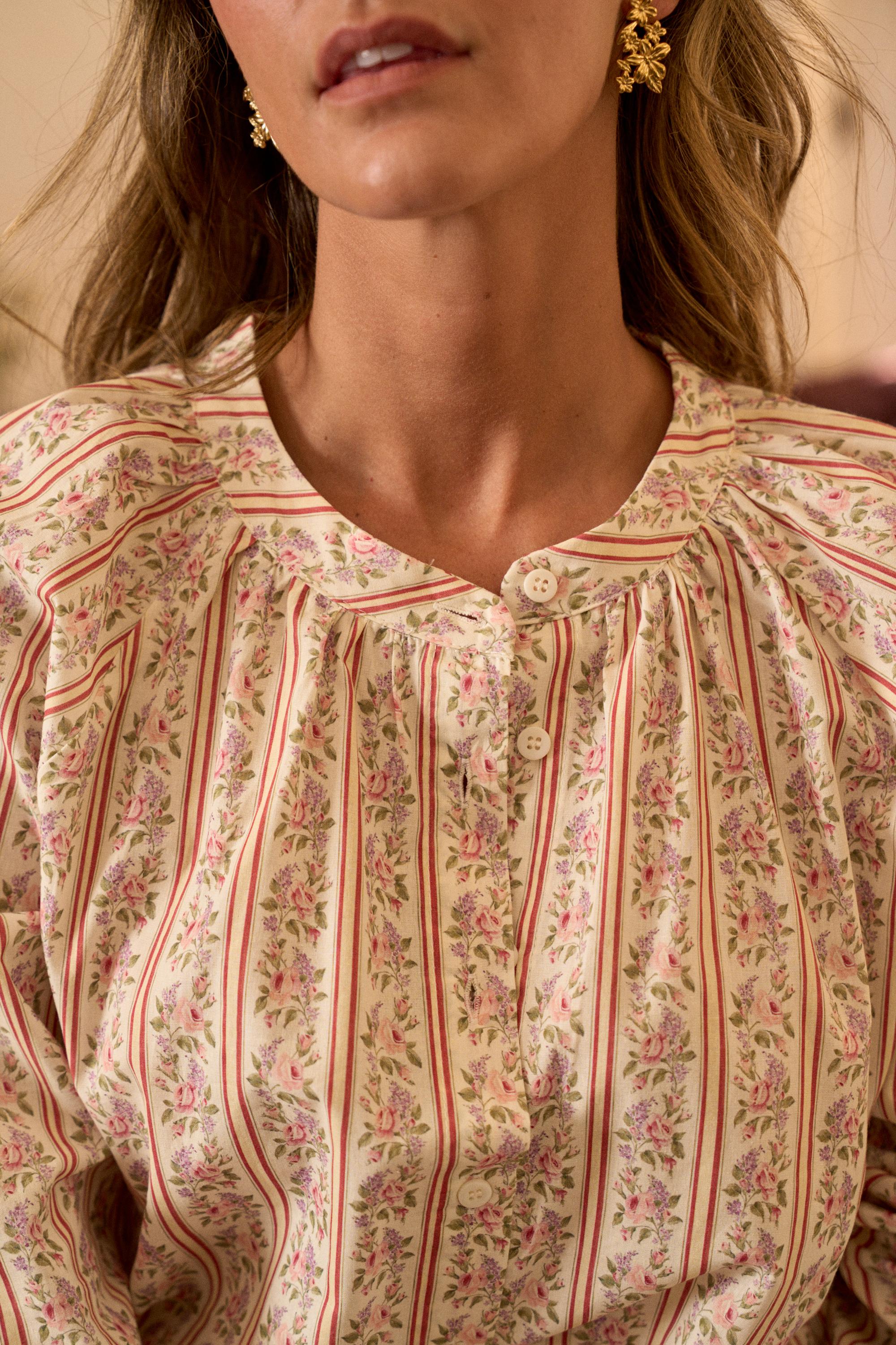 Camisa Rosas Tindra