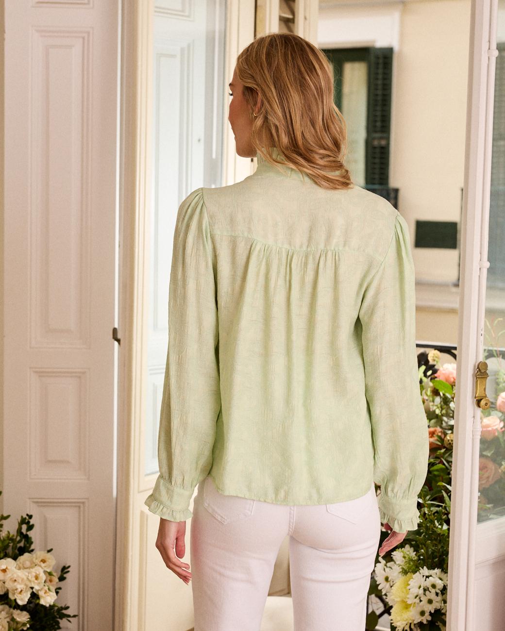 Chemise menthe Olivia