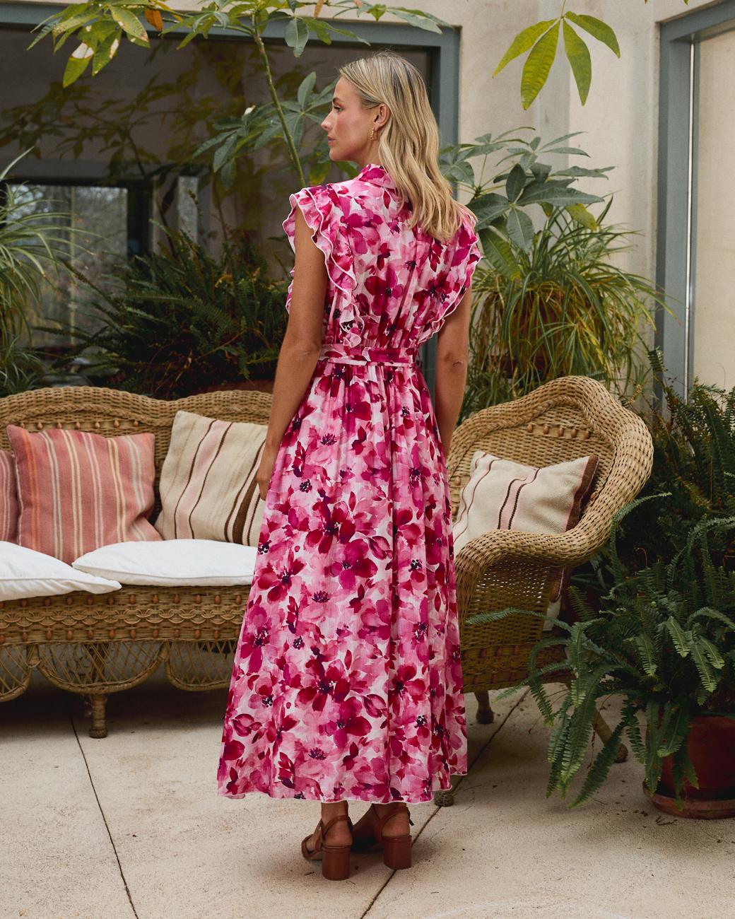 Robe imprimée Sol