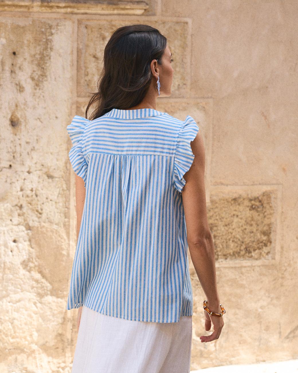 Lusiana Ruffled Shirt