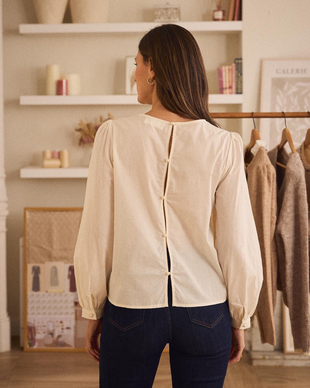 Blusa Bordados Mireia