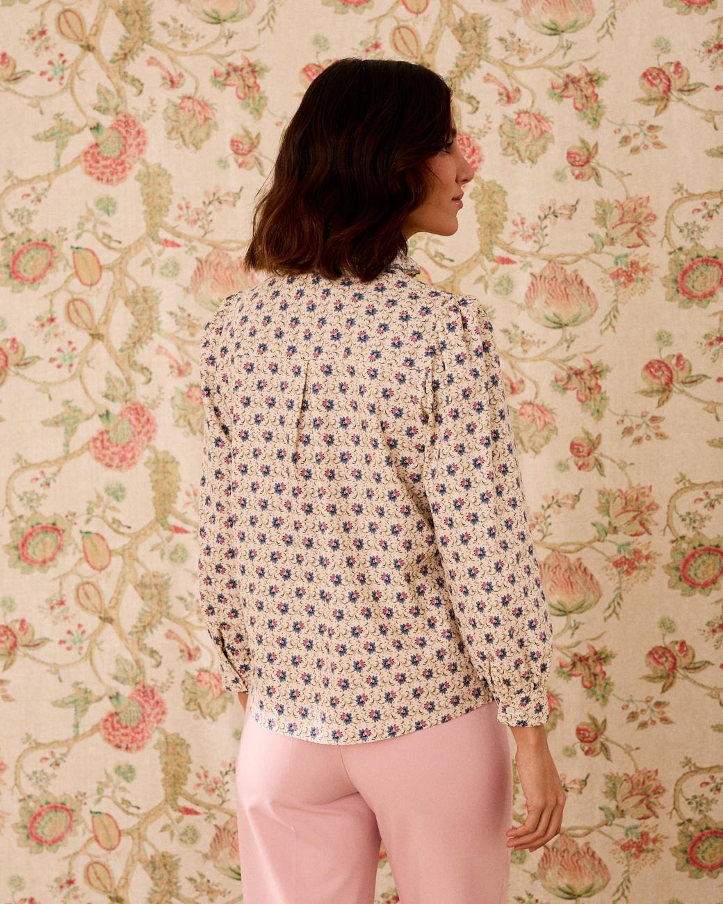Chemise à volants Greta