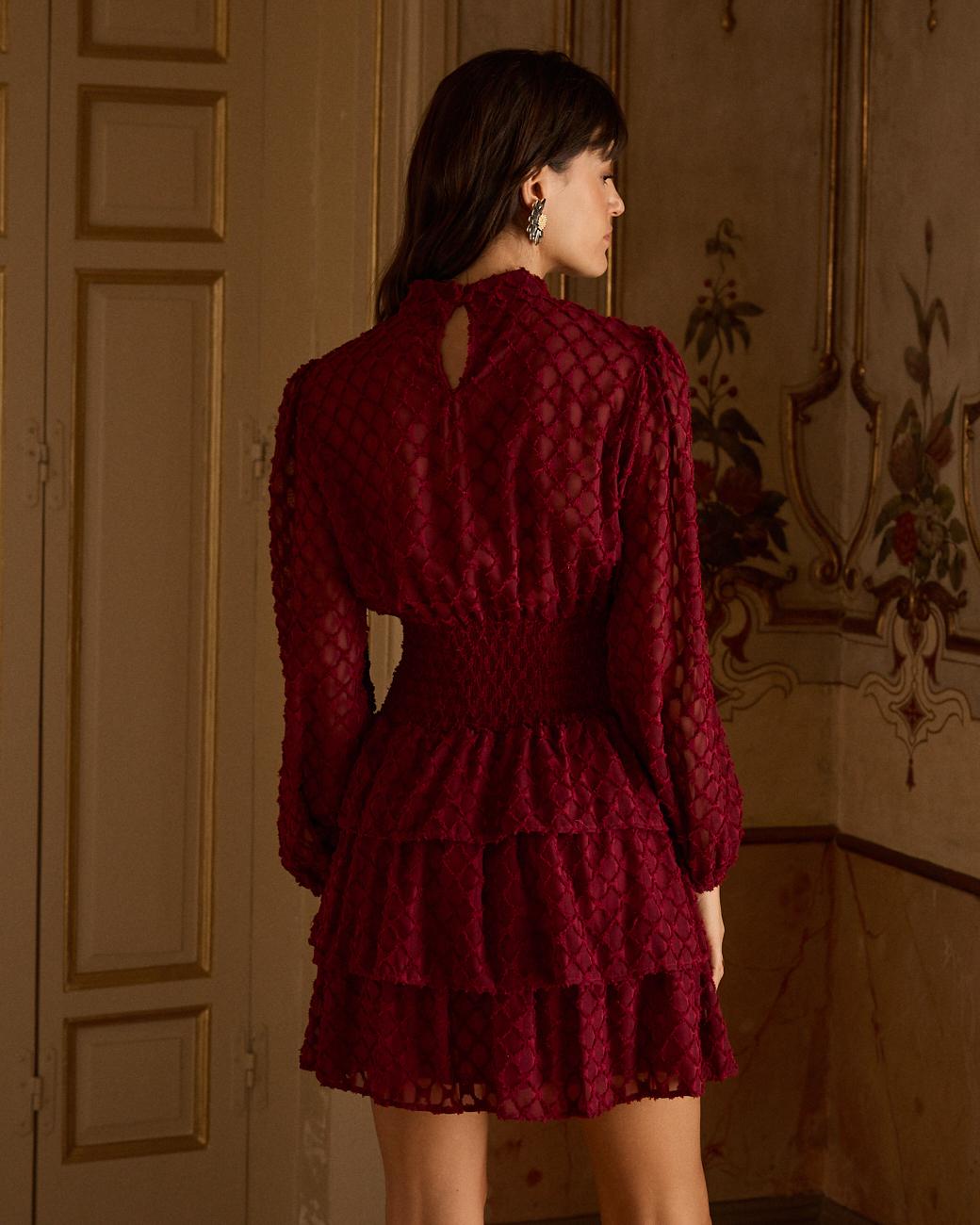 Livia Short Ruffle Dress