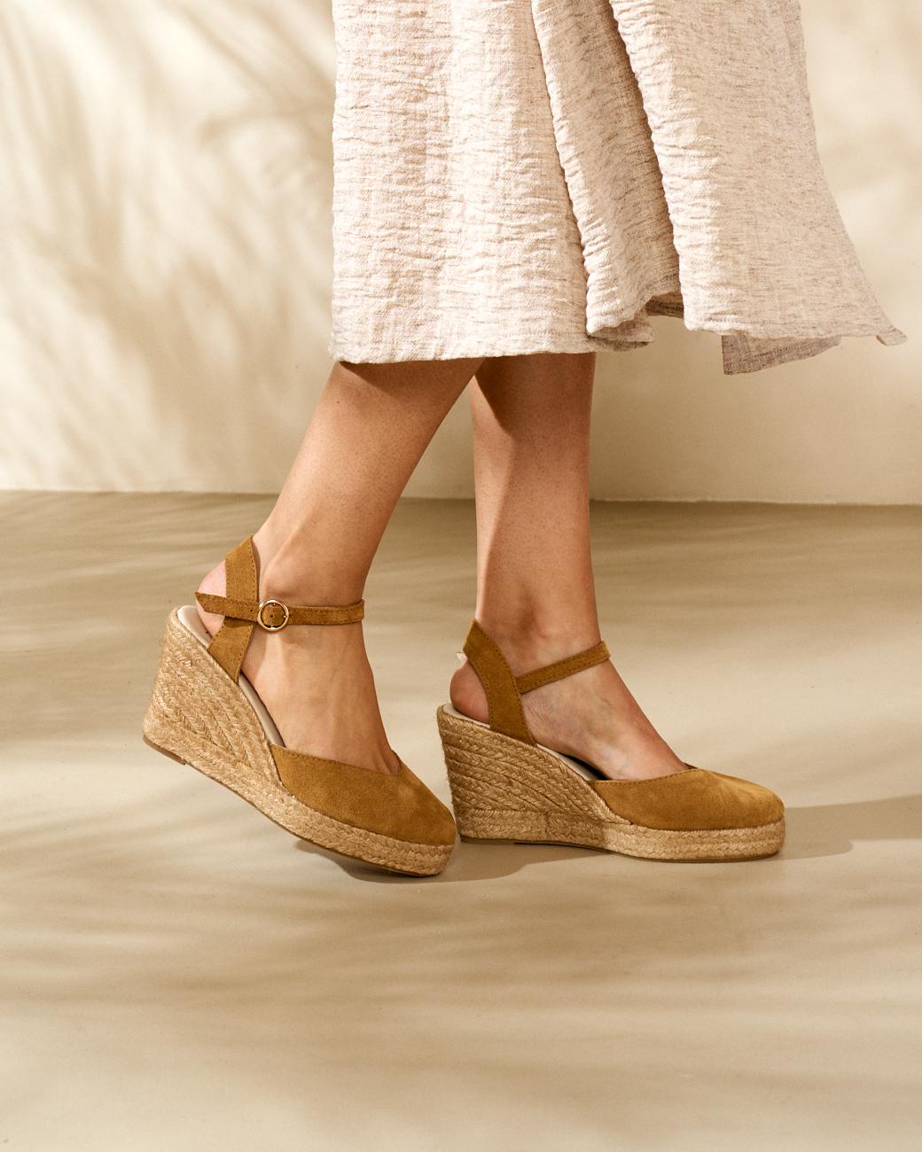 Espadrille camel Olatz