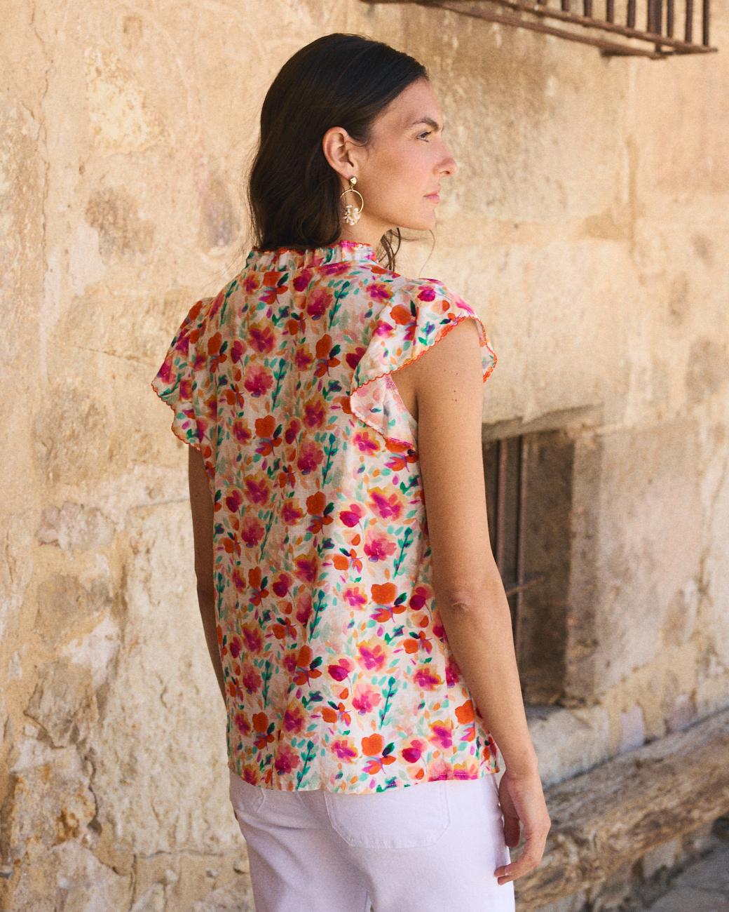 Camisa Flores Agustina
