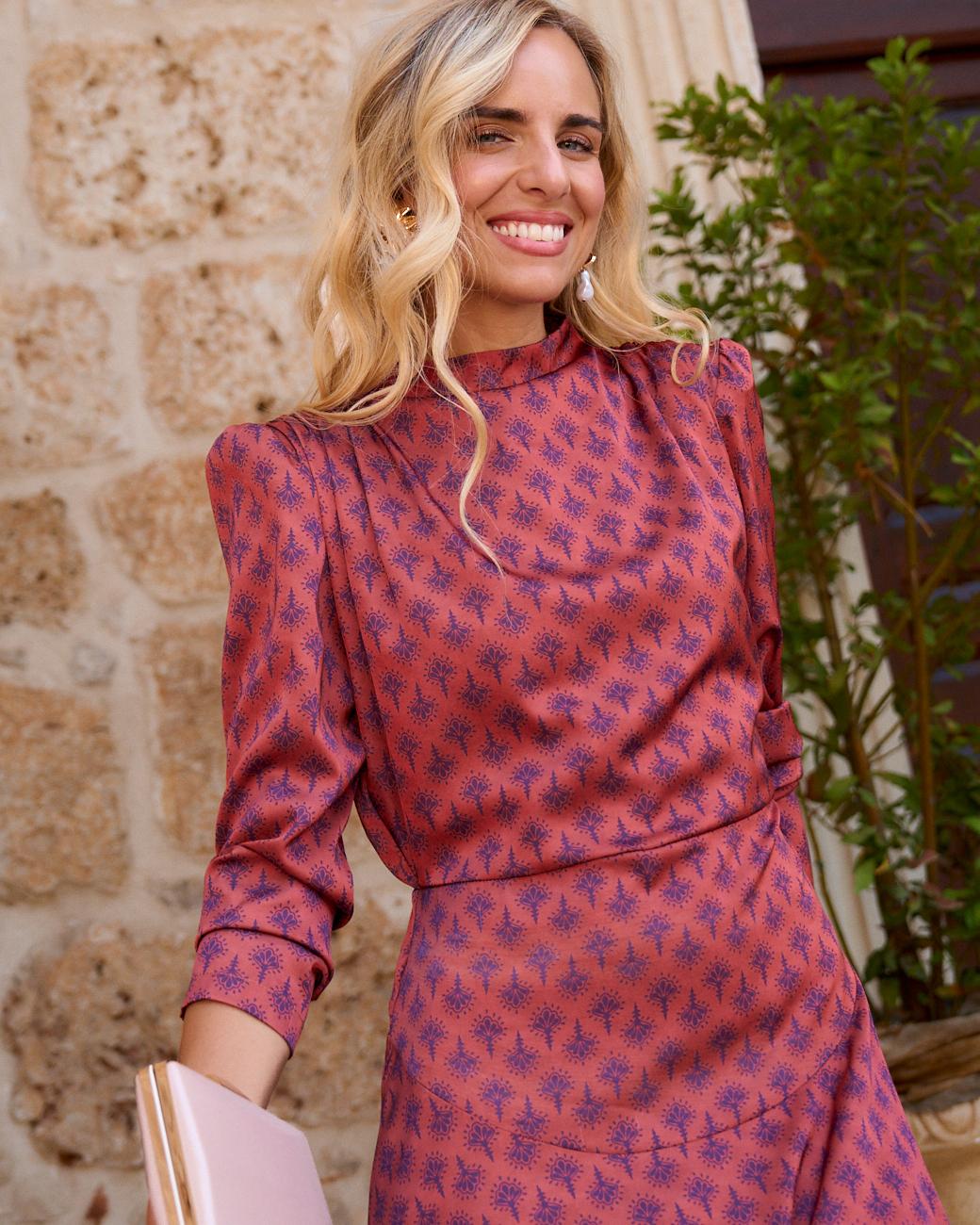 Dea Print Dress