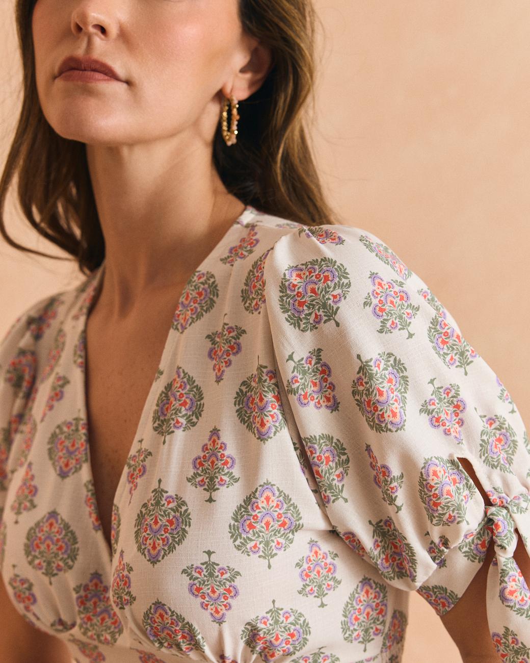 Caridad Geometric Dress