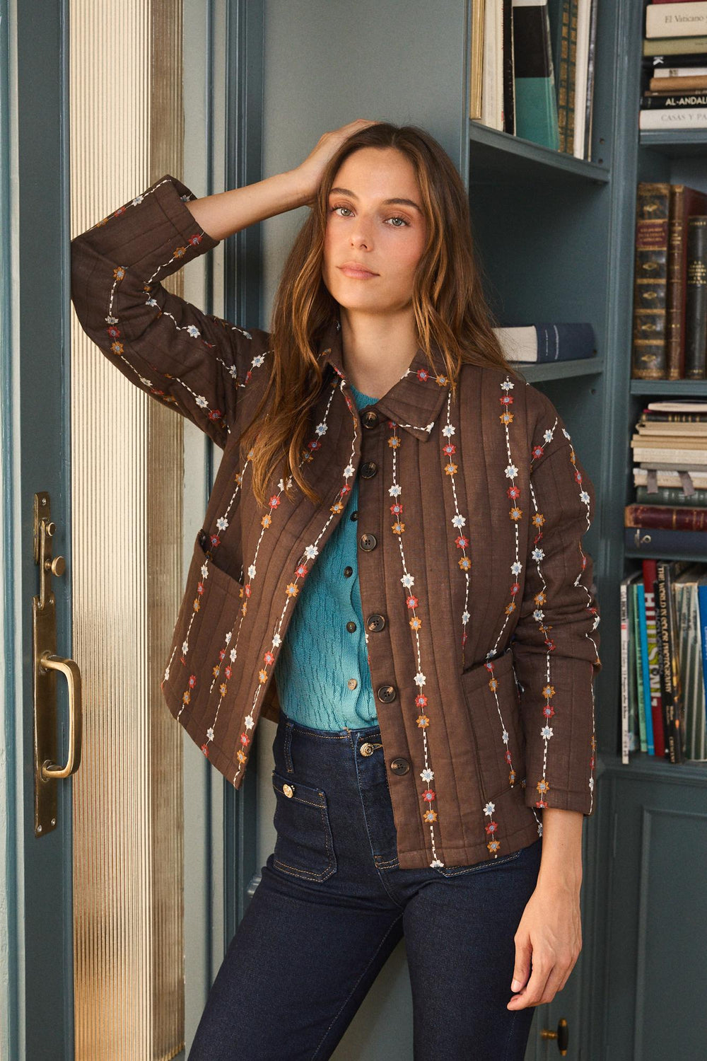 Veste à fleurs Divina