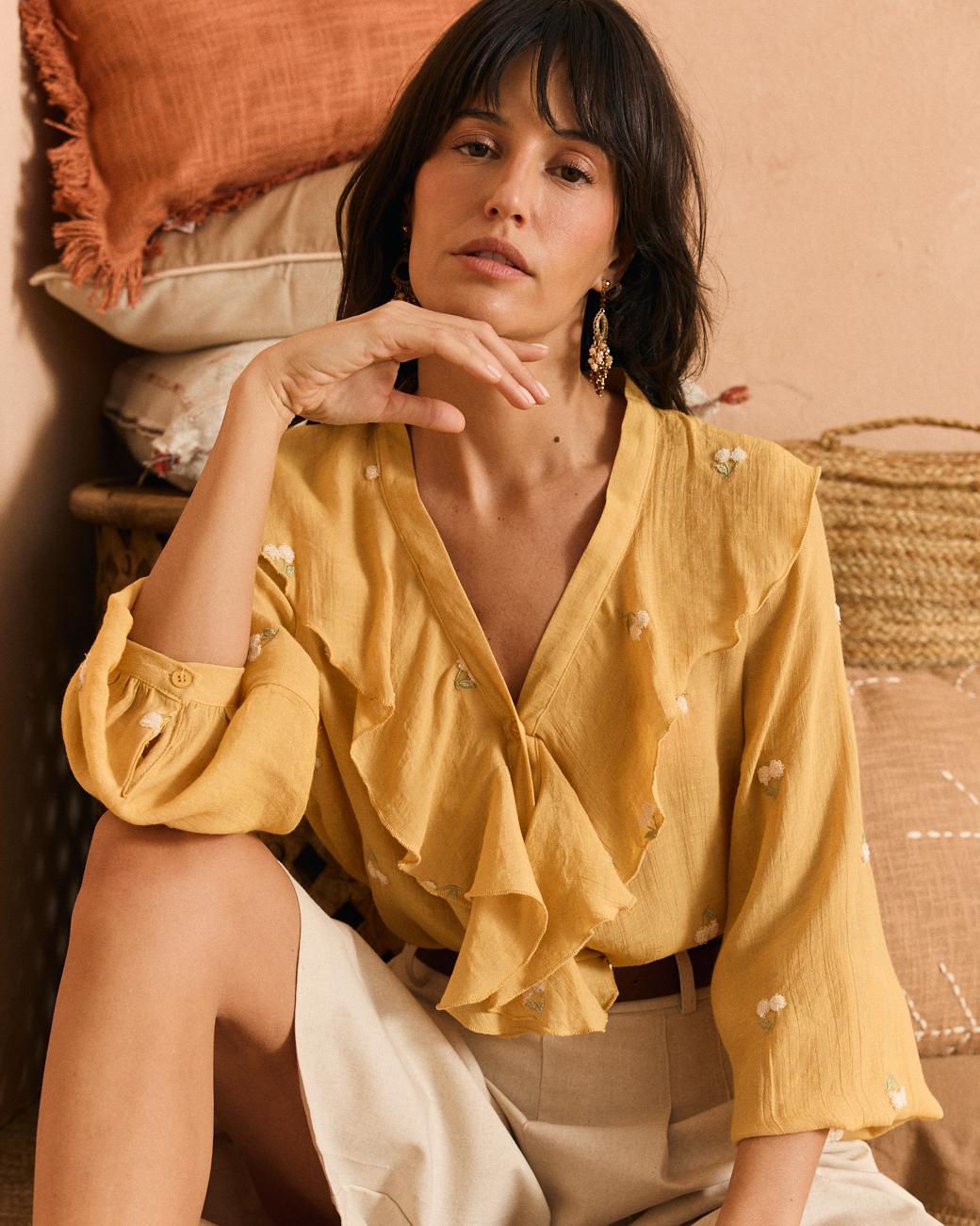 Mayca Ruffle Shirt