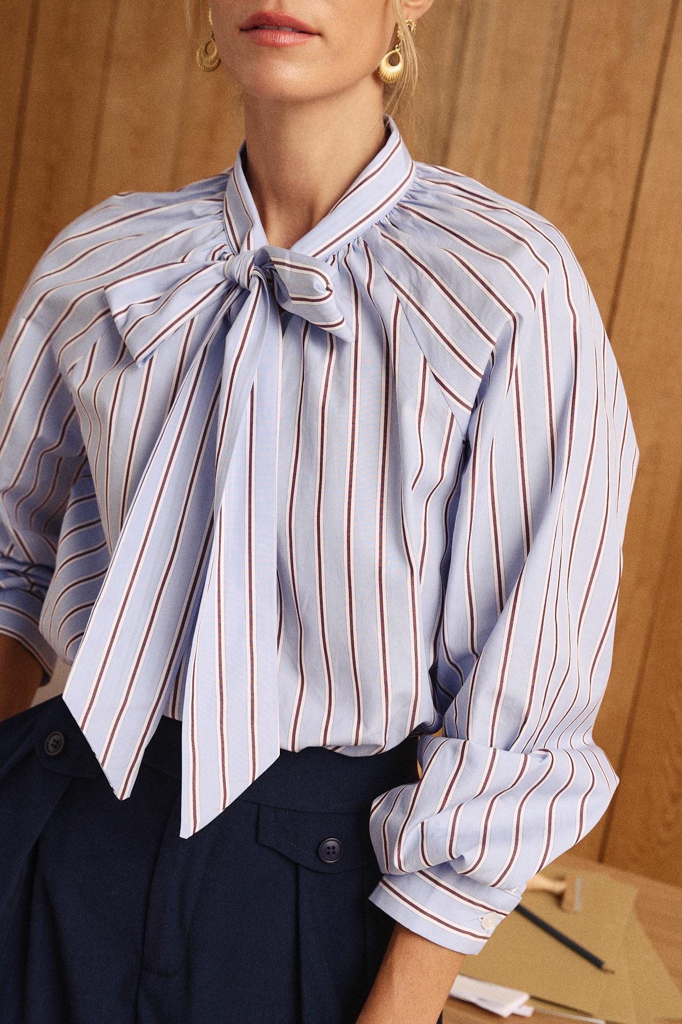 Giomar Striped Knot Shirt