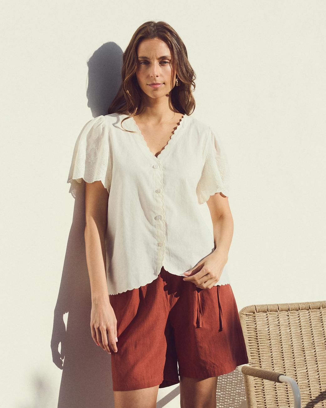 Camisa Bordado Almudena