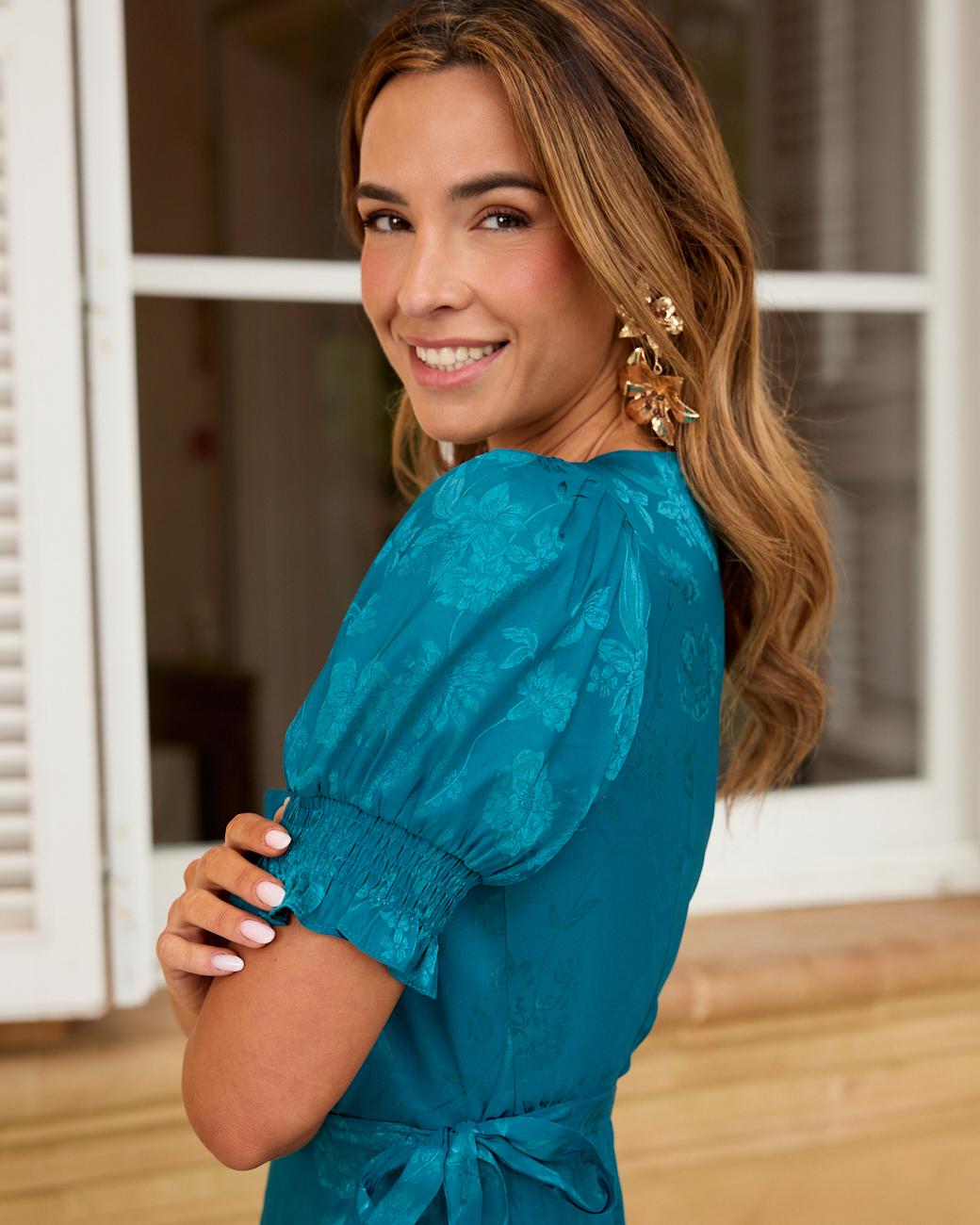 Robe longue imprimé Alda