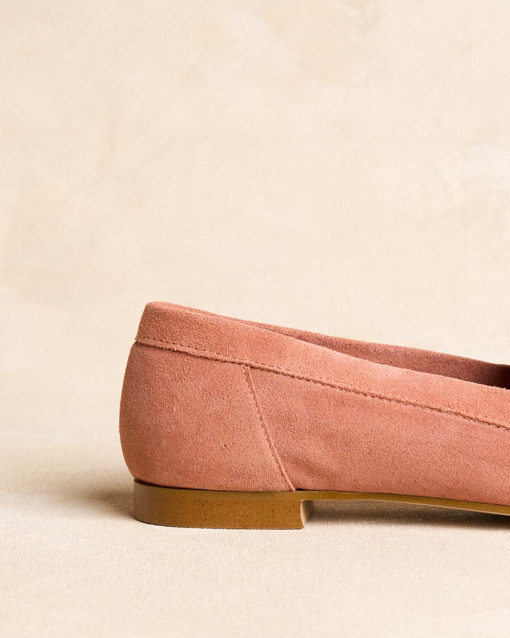 Mocassin en Cuir Velours Dalia