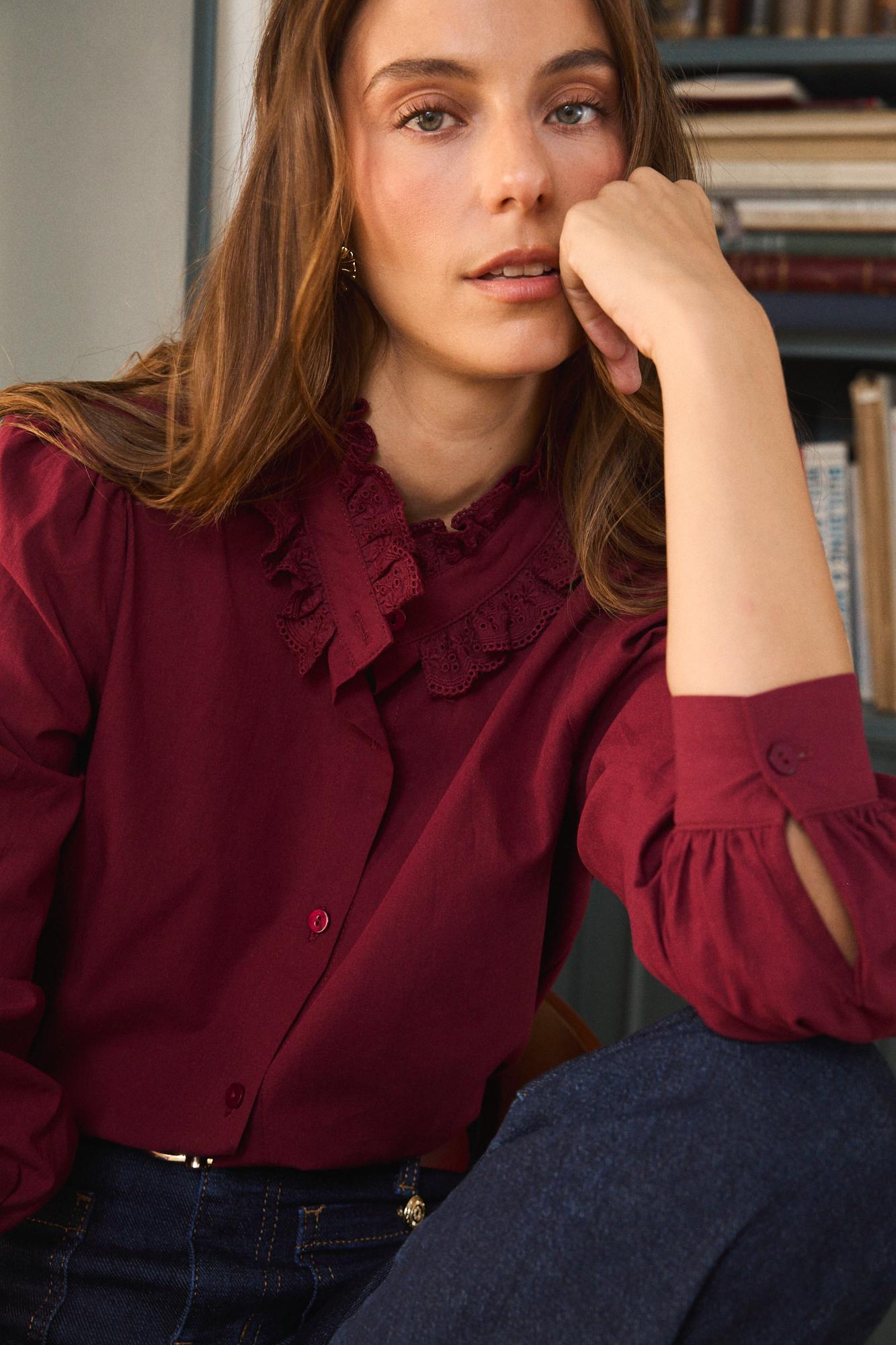 Rinna Collar Shirt