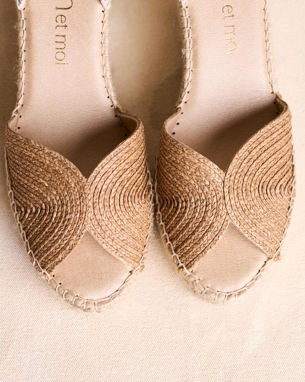 Espadrille compensée Altea