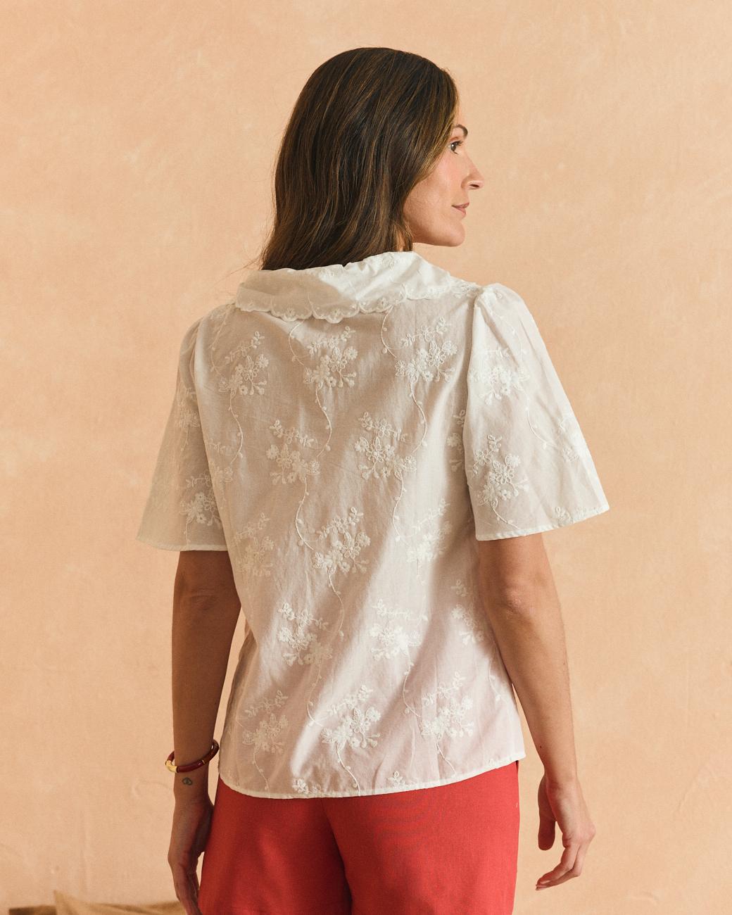 Blouse à volants Pati