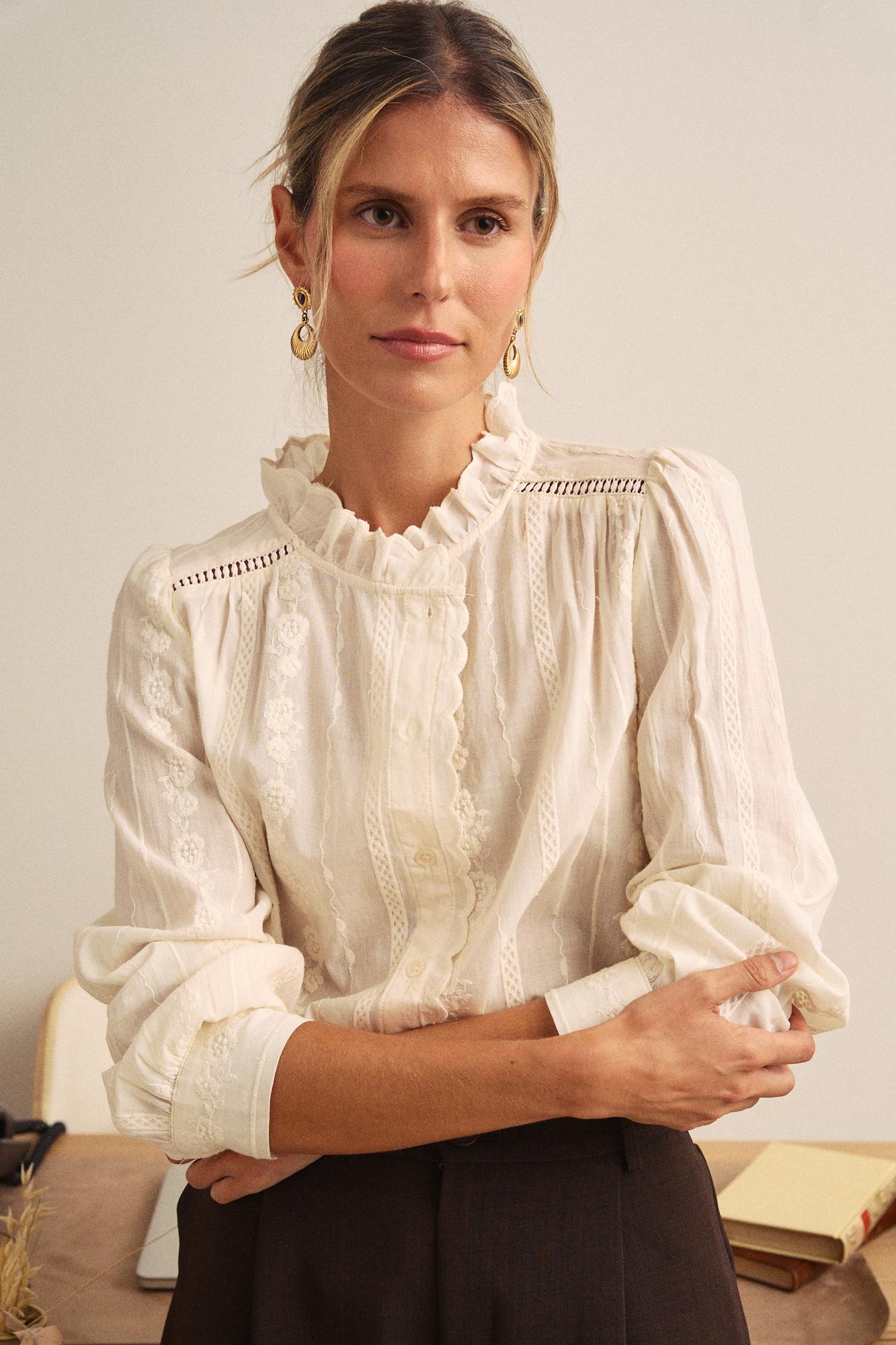 Camisa Bordado Solmira