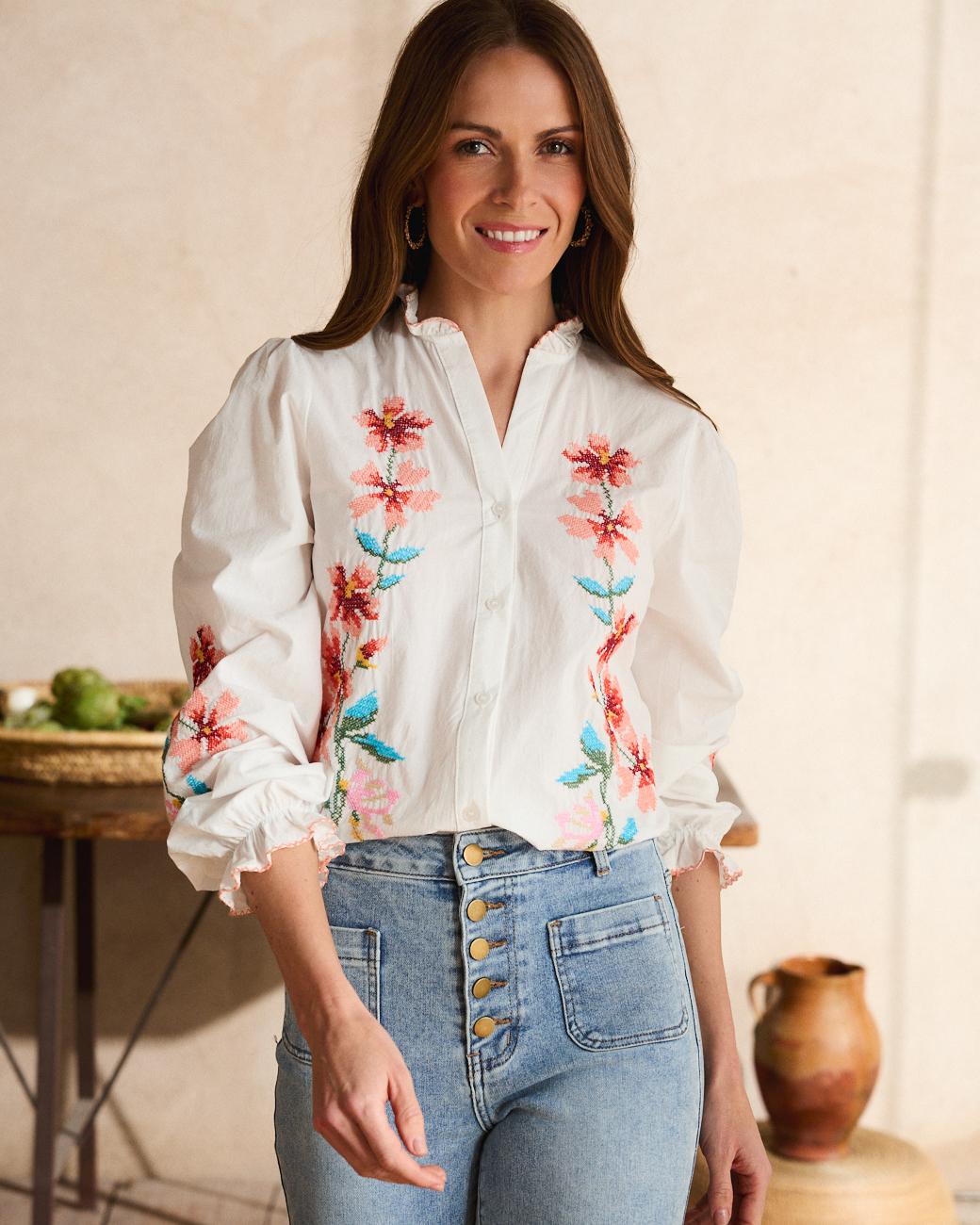 Fiona Embroidered Shirt