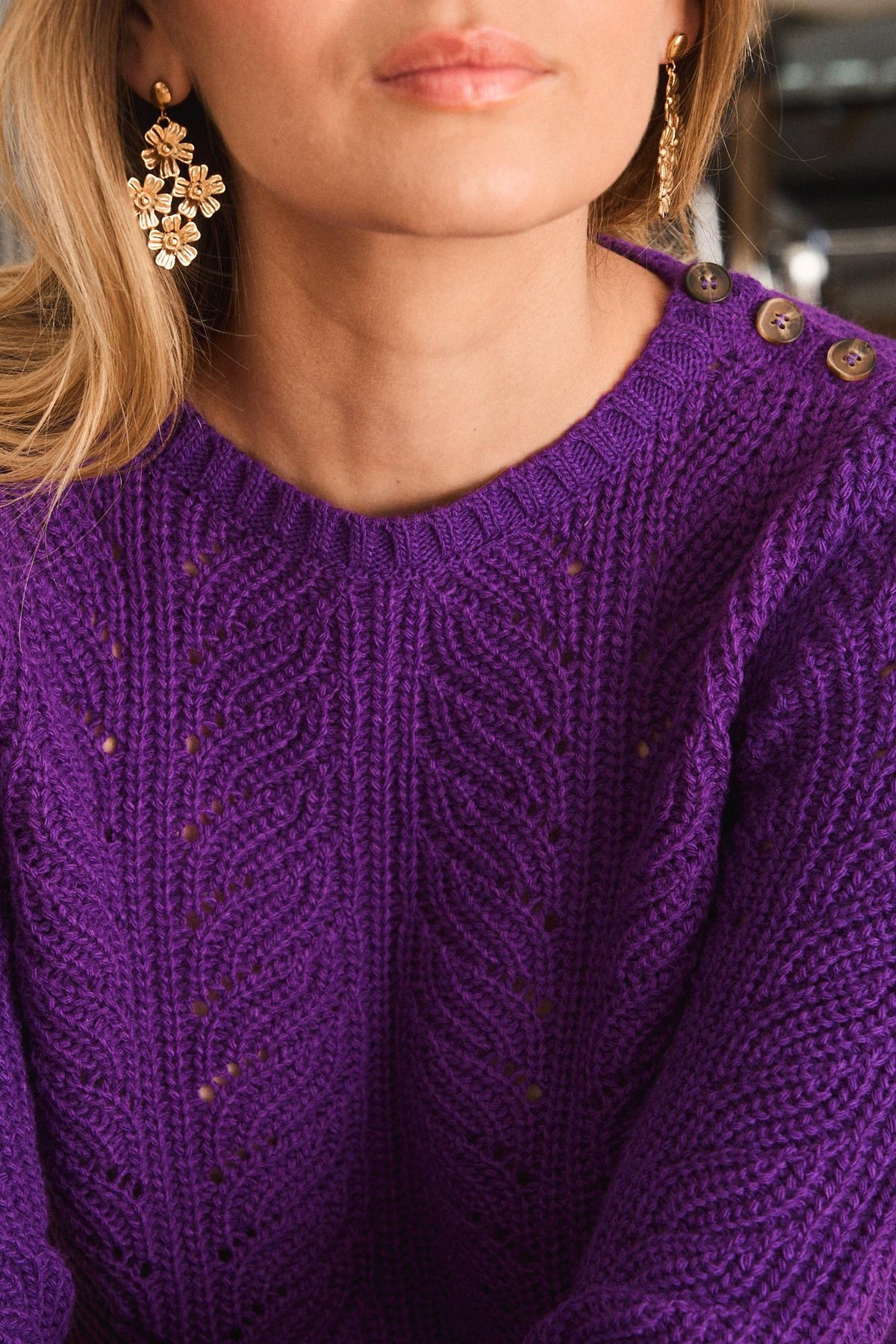Fine-knit Sweater Olalla