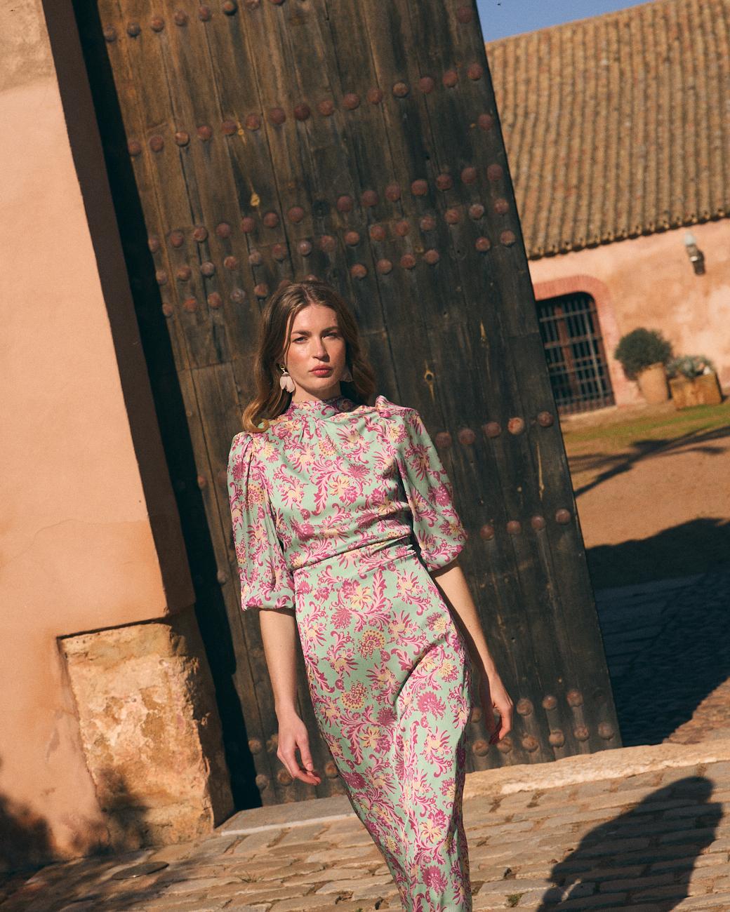 Robe imprimée Eliana