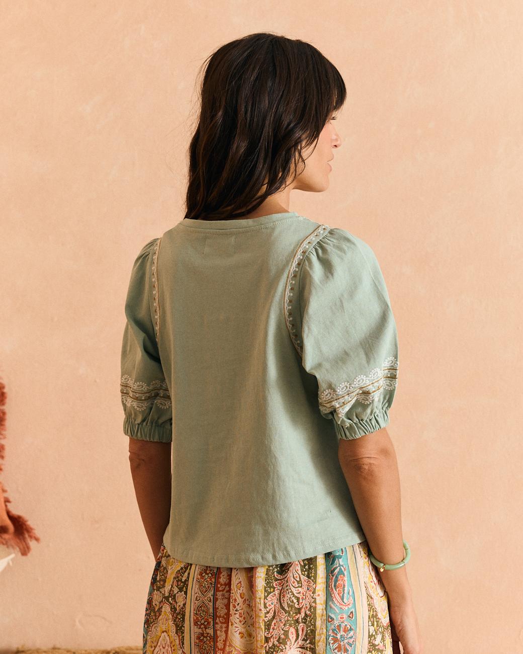 Camiseta Bordado Carlota