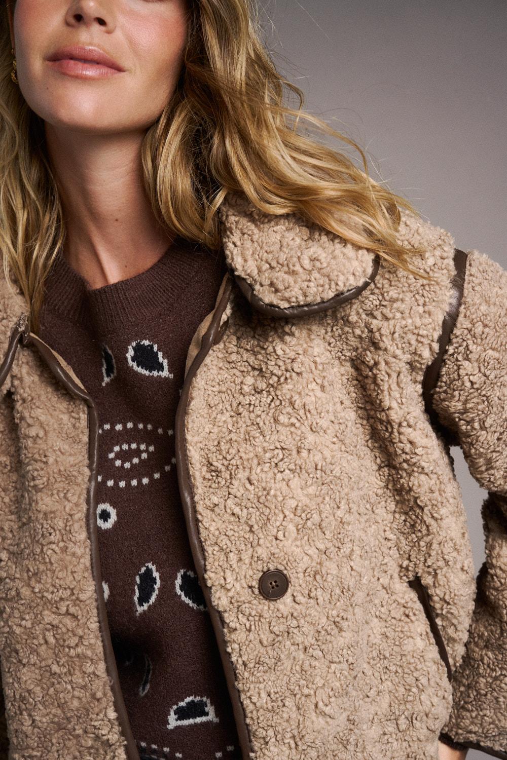 Océane shearling coat