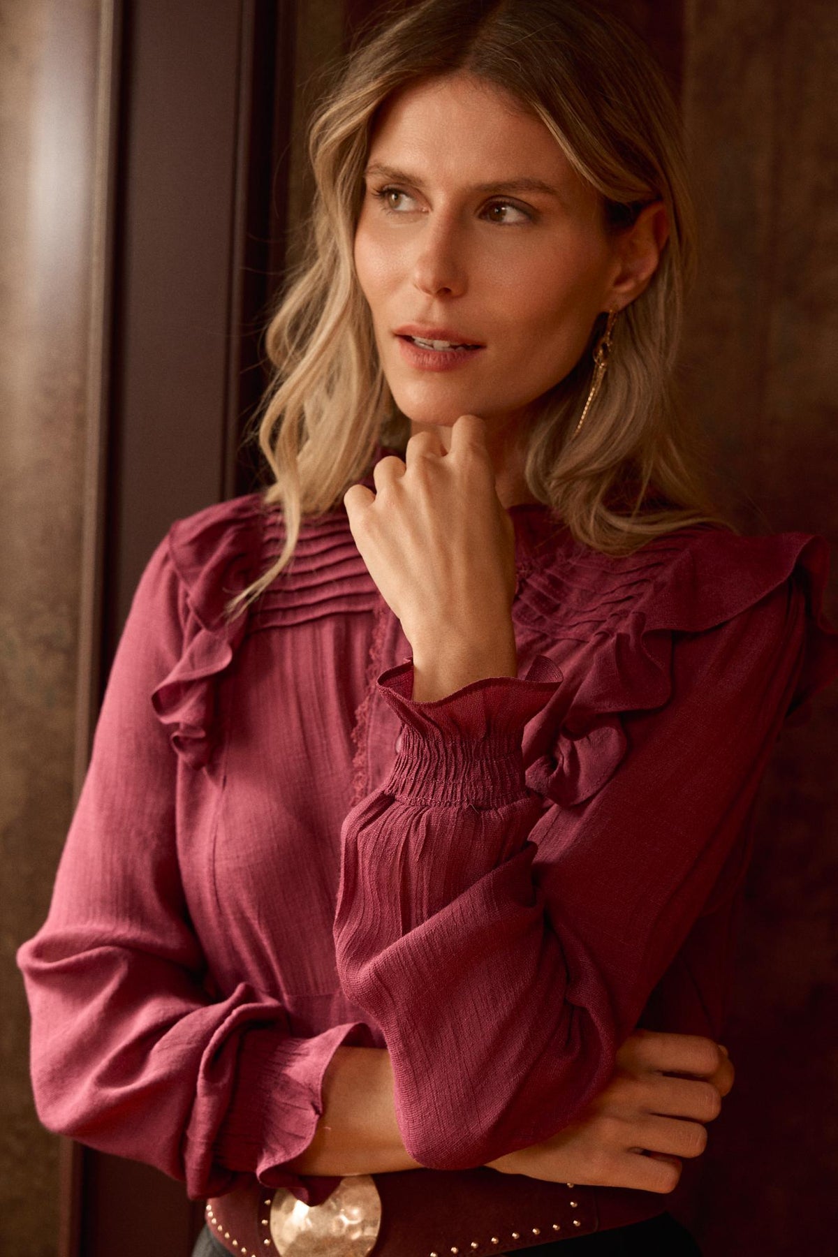Blusa Volante Alexandra