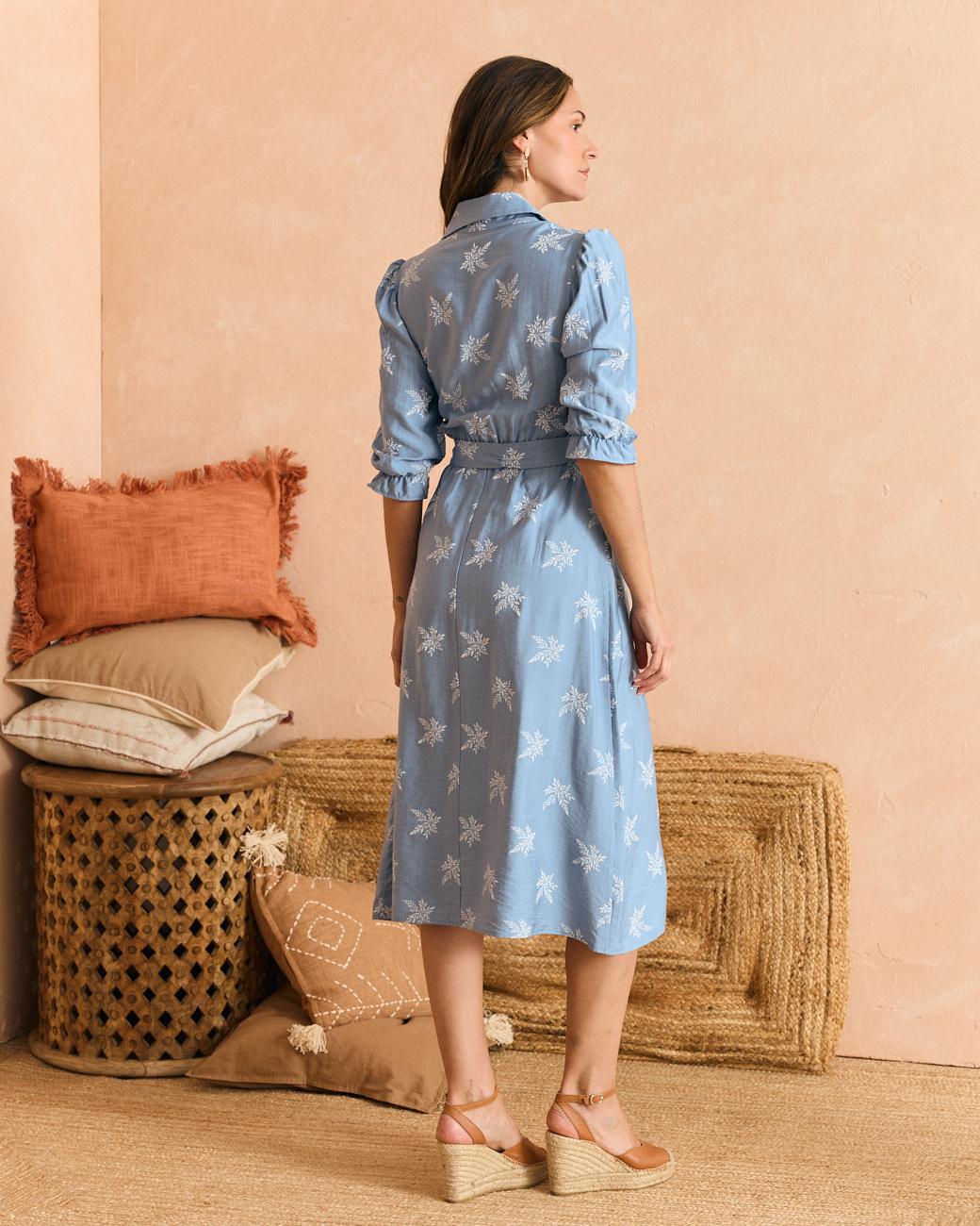 Robe bleu ciel Virgi