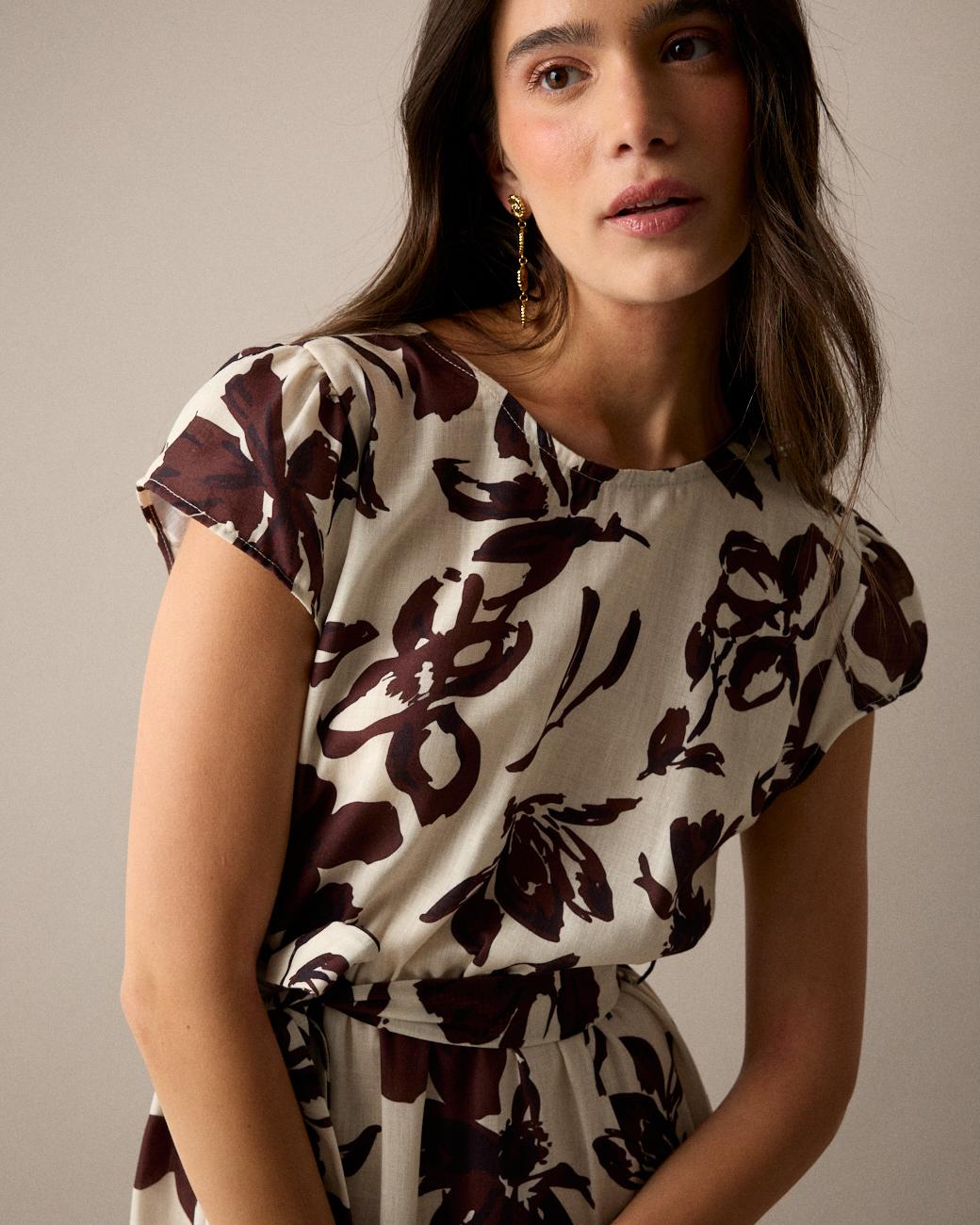 Robe fleurs Lauren