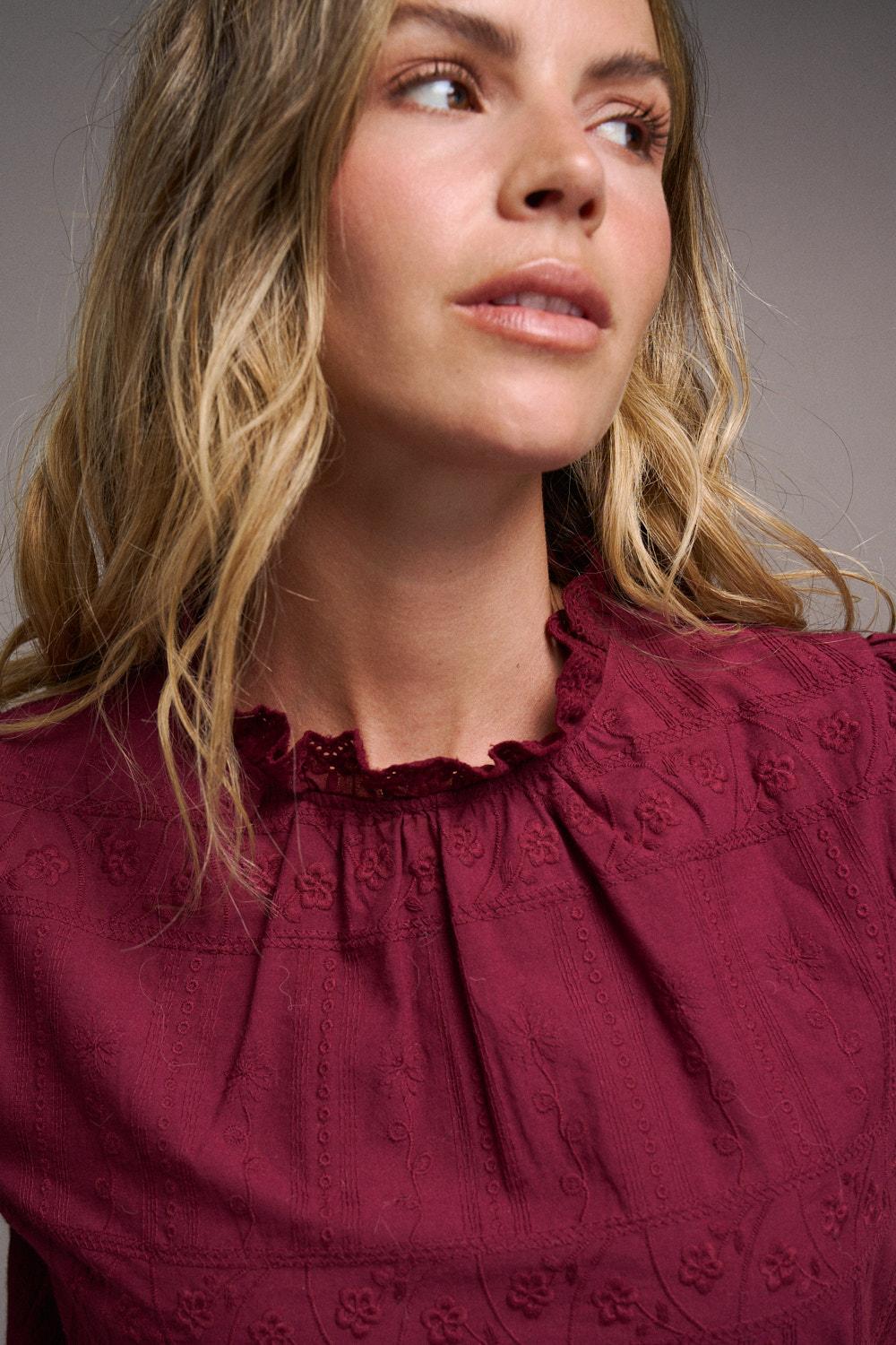Blouse à manches Roxane