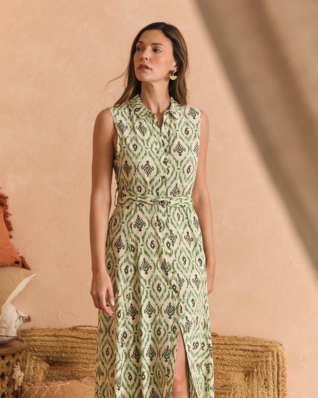 Vestido Geométrico Alba