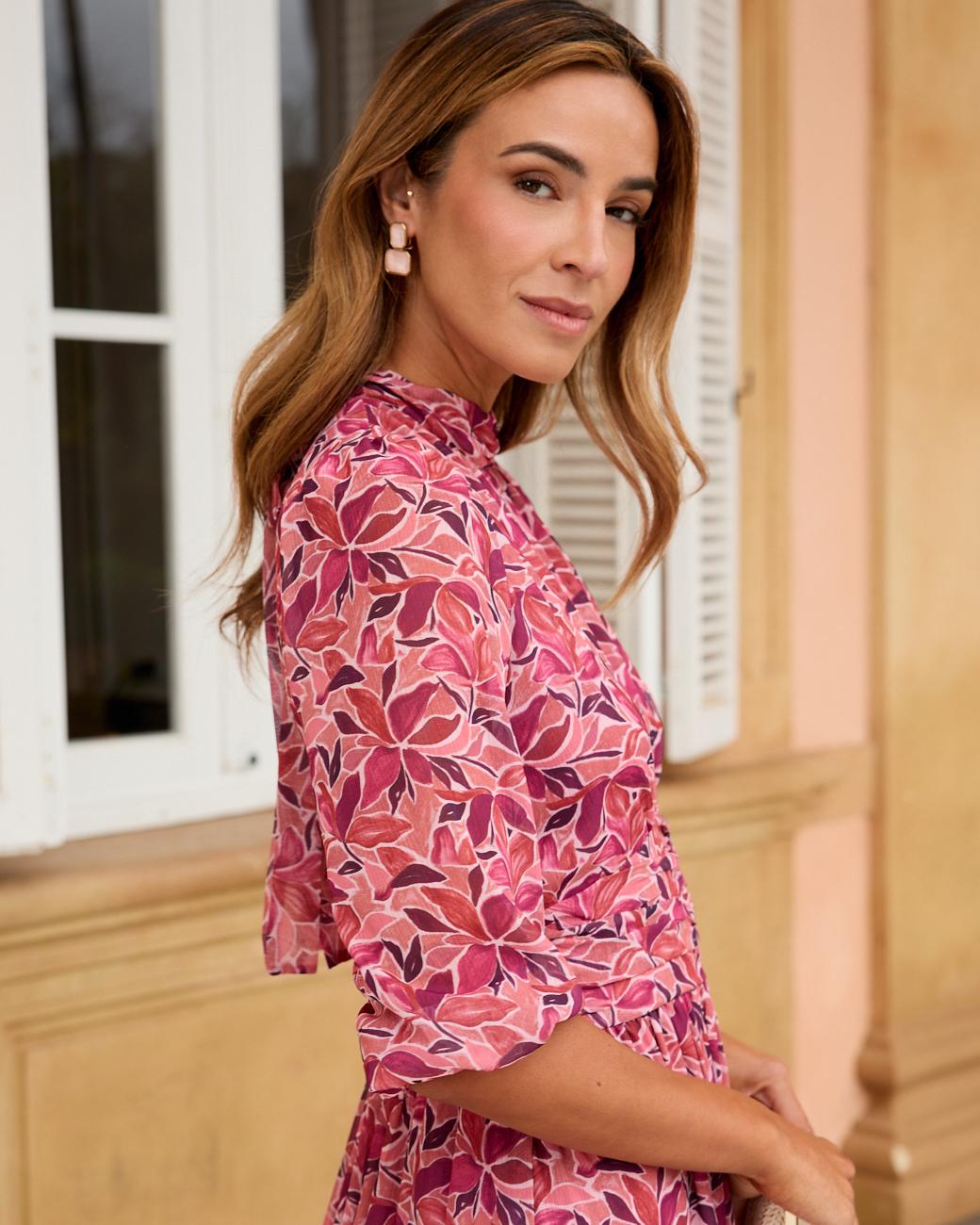 Nola Print Dress