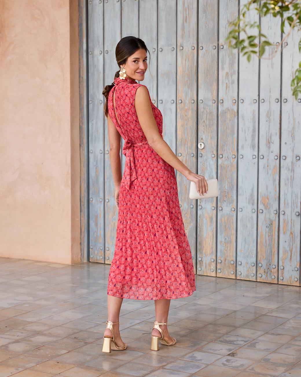 Vestido Flores Pertina