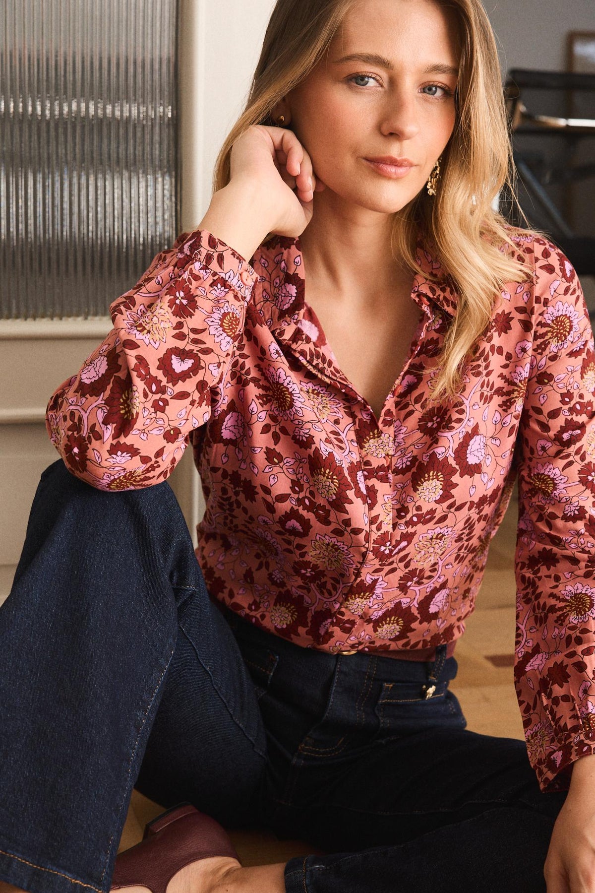Camisa Flores Magda