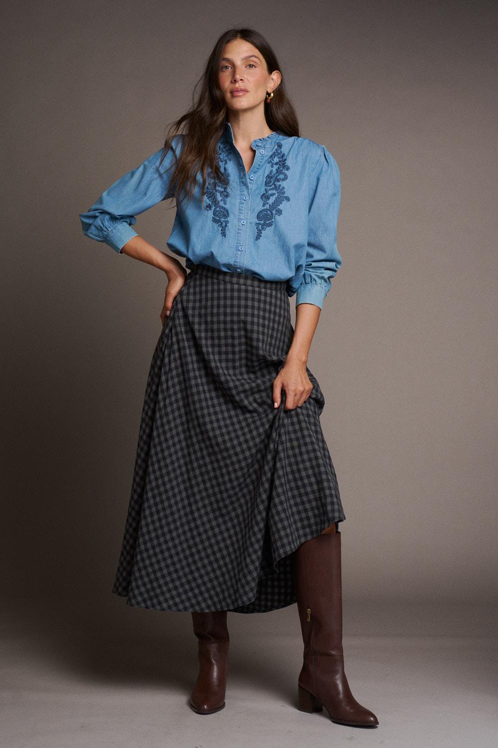 Blusa Denim Miranda