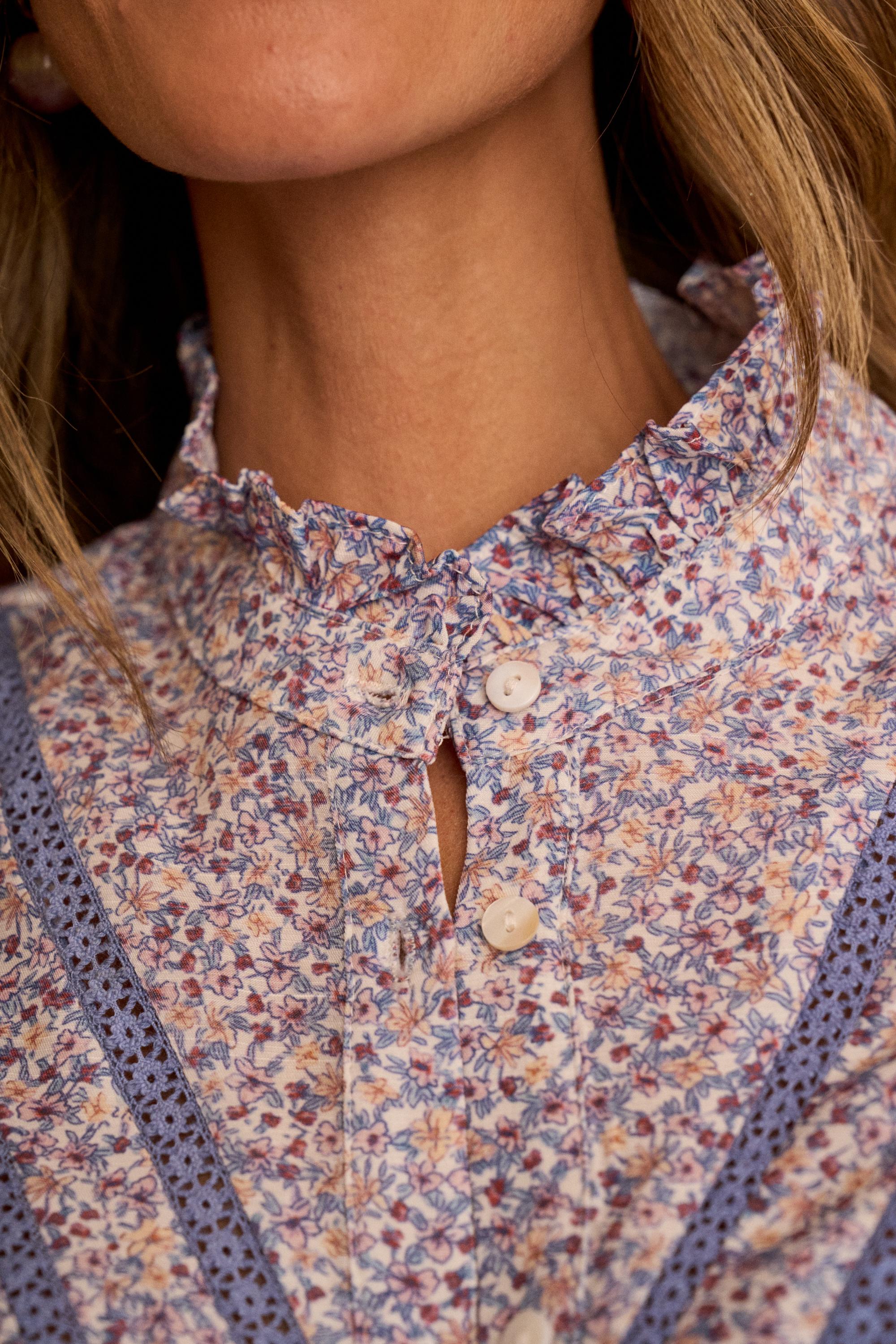 Camisa Flores Liberty