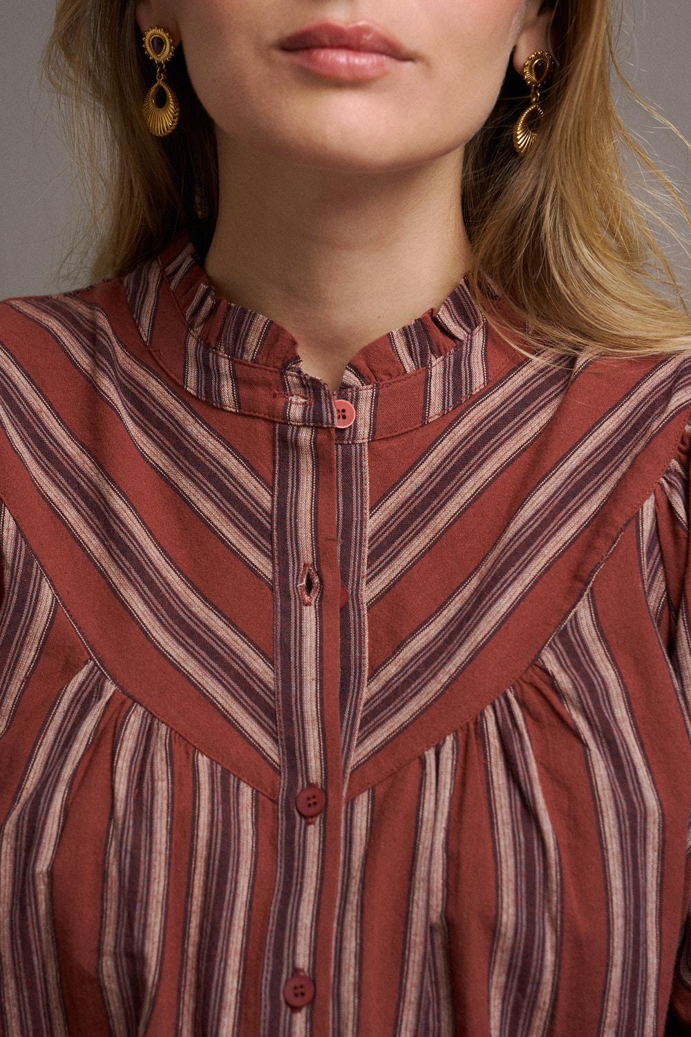 Chemise à rayures Juliette