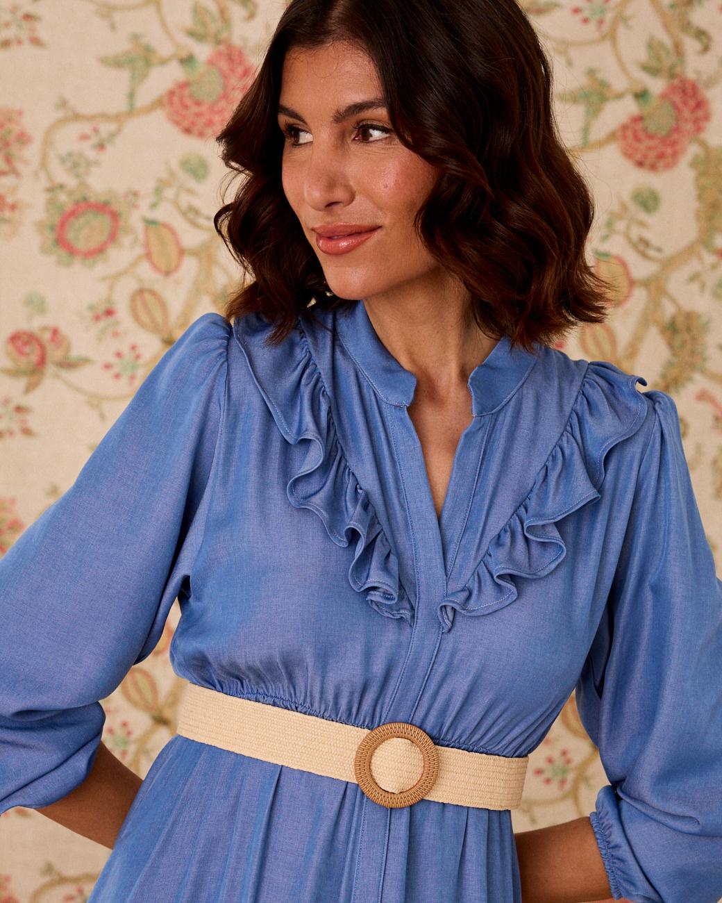 Robe en denim Roxana